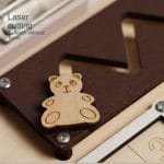 Ξύλινο Busy Board "Αρκουδάκι" - Image 3