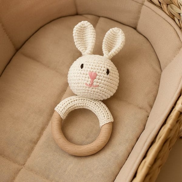 Μασητικό Πλεκτό Λαγουδάκι