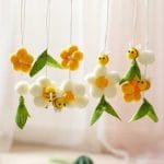 Ξύλινο γυμναστήριο δραστηριοτήτων με λουλούδια και μέλισσες - Image 2