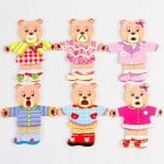 Ξύλινο παζλ "The Bear Family" - Image 2