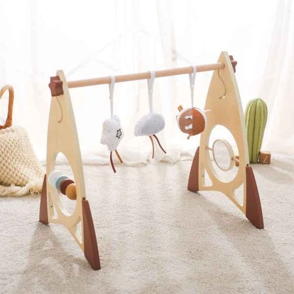 Ξύλινο γυμναστήριο δραστηριοτήτων «πύραυλος»