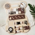 Ξύλινο Busy Board "Αρκουδάκι" - Image 2