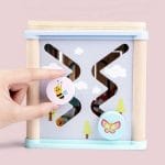 Ξύλινος Εκπαιδευτικός Κύβος Δραστηριοτήτων - Image 3