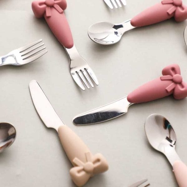 Παιδικά Μαχαιροπίρουνα με Λαβή Φιόγκο – Σετ 3 Τεμαχίων