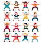 Ξύλινο Παιχνίδι Ισορροπίας «Ανθρώπινη Πυραμίδα» - Image 3