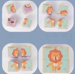 Παζλ Ξύλινοι Κύβοι 6 Σε 1 - Image 3