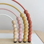 Ξύλινο Αριθμητήριο Ουράνιο Τόξο - Image 3