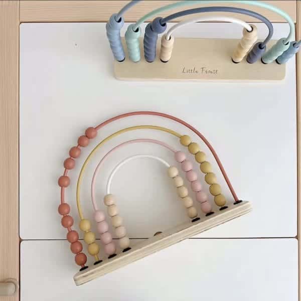 Ξύλινο Αριθμητήριο Ουράνιο Τόξο