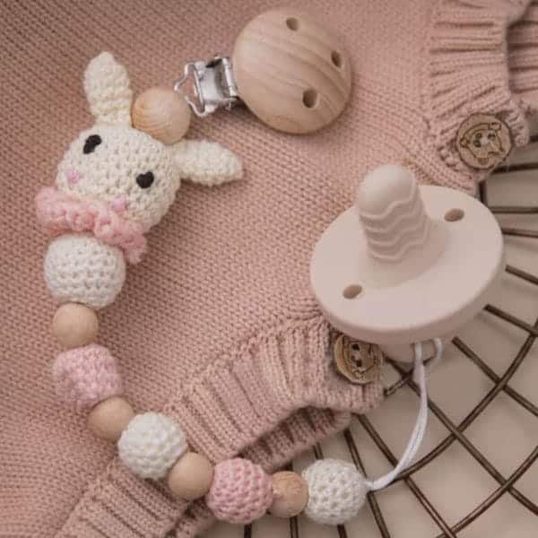 Κλιπ Πιπίλας Πλεκτό