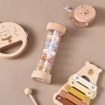 Ξύλινο σετ μουσικών οργάνων - σχέδιο αρκουδάκι - Image 3