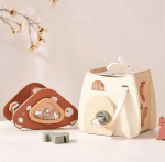 Ξύλινος εκπαιδευτικός κύβος σε σχήμα μανιτάρι - Image 3