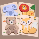 Παζλ Ξύλινα 4 σε 1 - Image 2