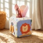 Βρεφικός υφασμάτινος κύβος δραστηριοτήτων - Image 4