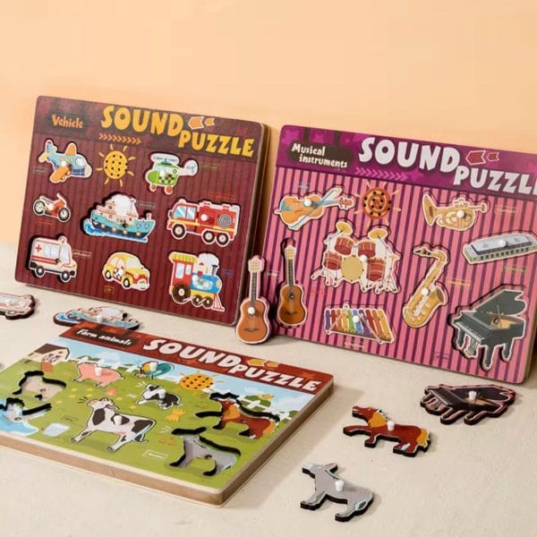 Ξύλινο Μουσικό Παζλ