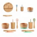 Σετ Φαγητού από Μπαμπού – Σχέδιο Ελεφαντάκι - Image 4