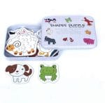 Παζλ σε Μεταλλικό Κουτί – Φρούτα, Ζώα & Οχήματα - Image 2