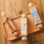 Ξύλινα Εκπαιδευτικά Τουβλάκια Παζλ με Ζωάκια - Image 2