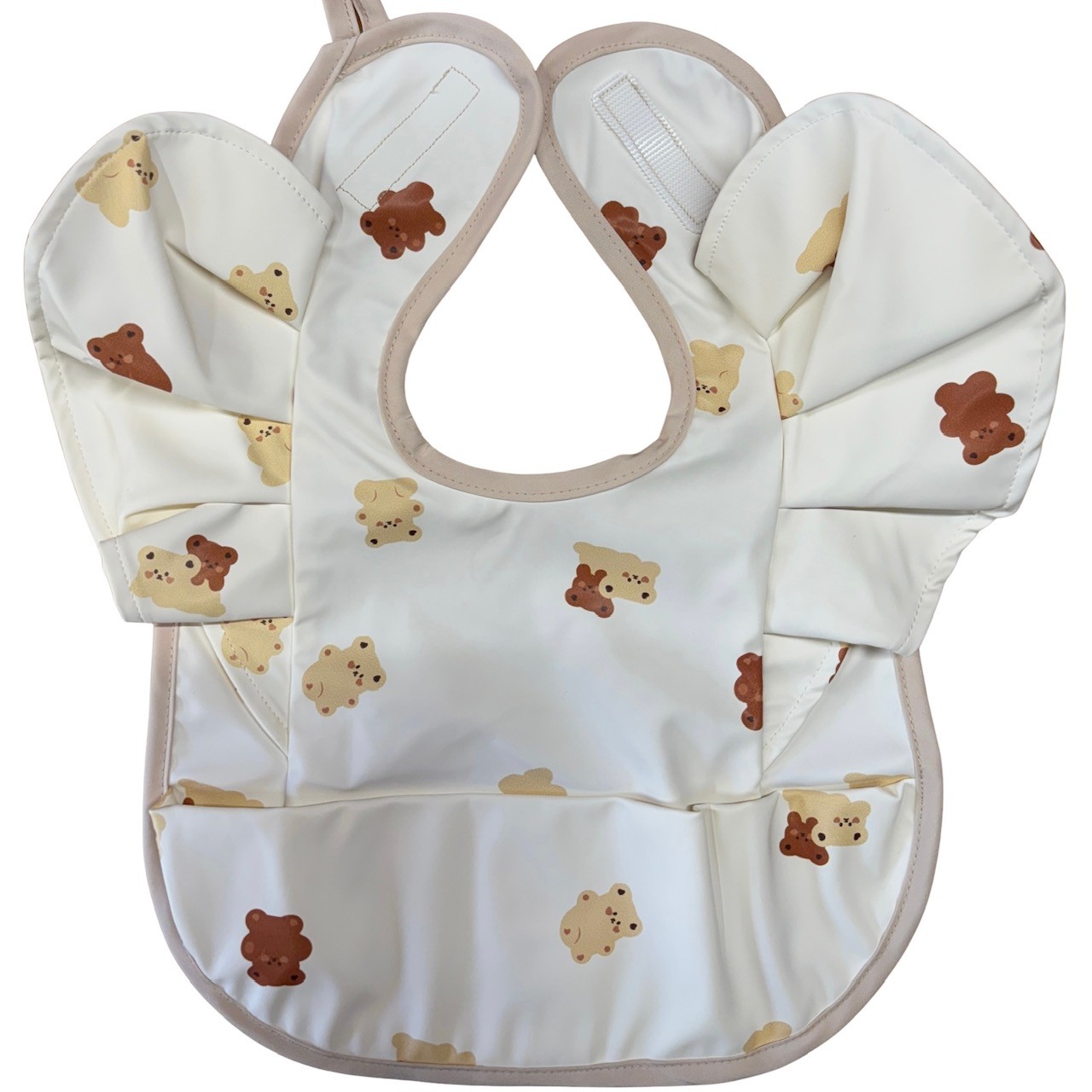 thumbnail_image21 Αδιάβροχη Σαλιάρα με Βολάν - Αρκουδάκια - Image 1