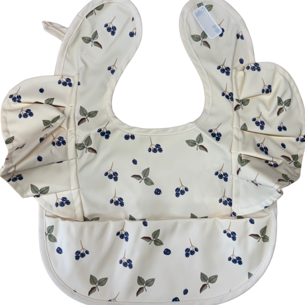 Αδιάβροχη Σαλιάρα με Βολάν - Βατόμουρα