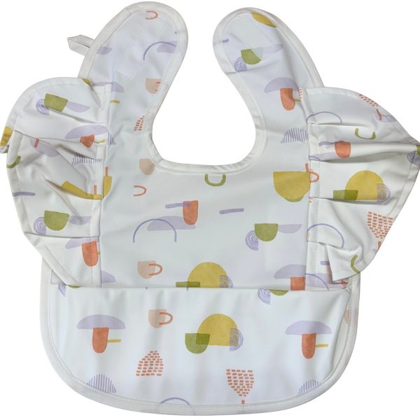 Αδιάβροχη Σαλιάρα με Βολάν - Σχήματα